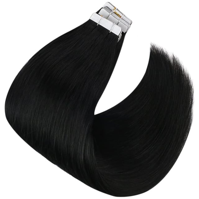 Tape-In Hair Extensions | Reusable Remy Human Hair | 20 & 40 Tape Packs