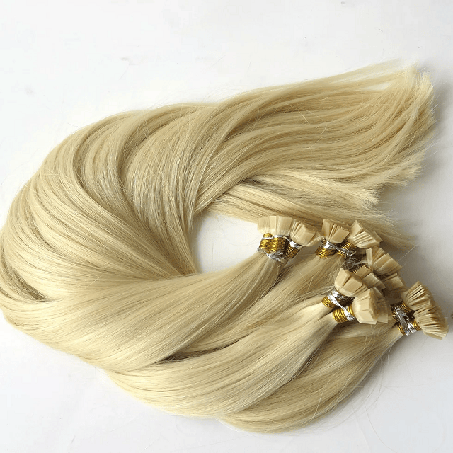 Flat Tip Hair Extensions - 100% Remy Human Hair