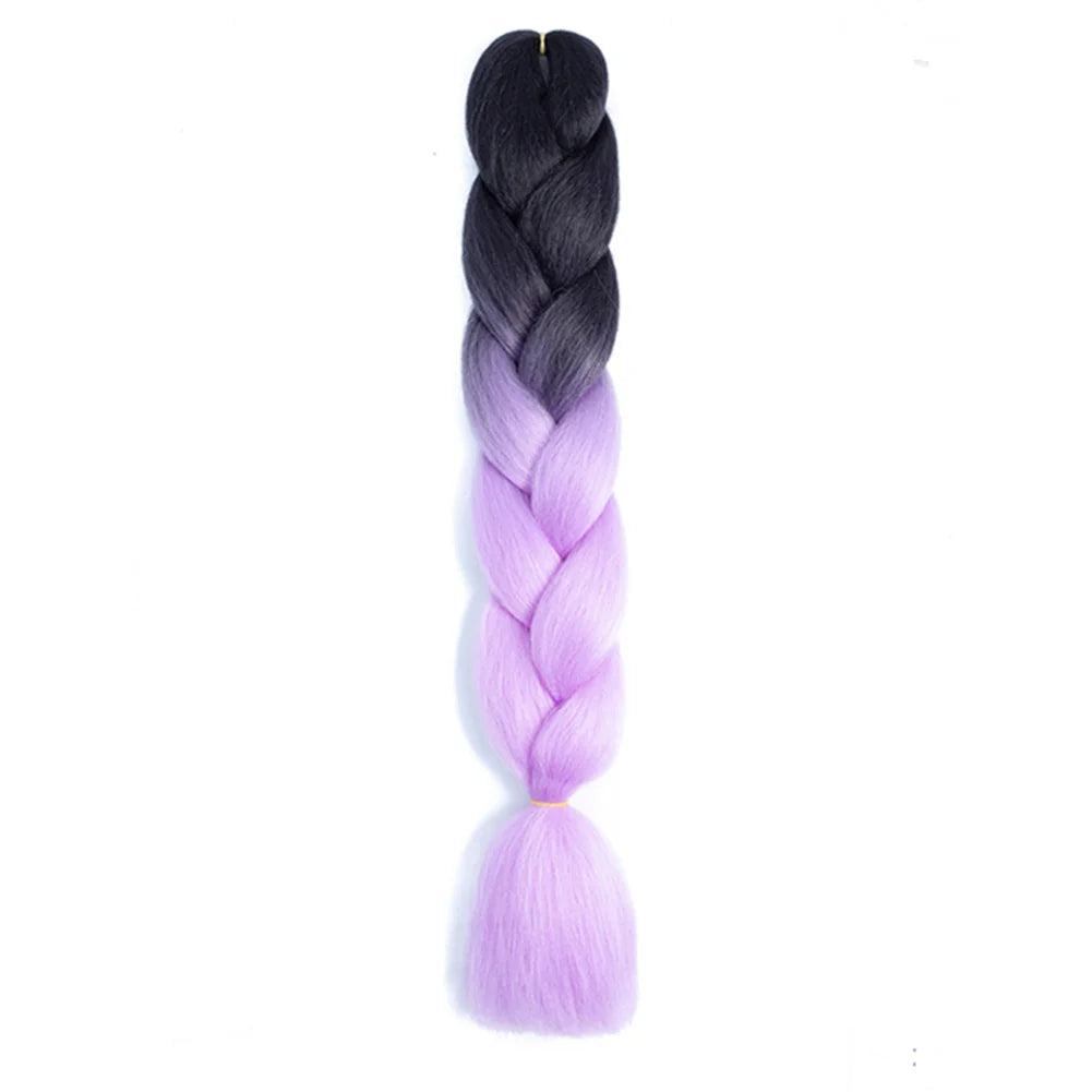 DIY Jumbo Braiding Hair Extensions - 24 Inches