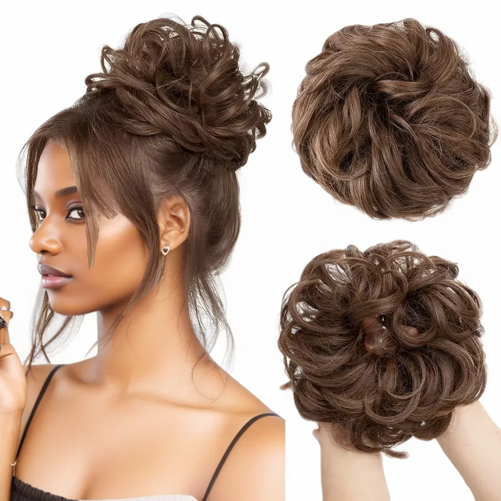 Messy Bun Hair Piece — 100% Human Hair