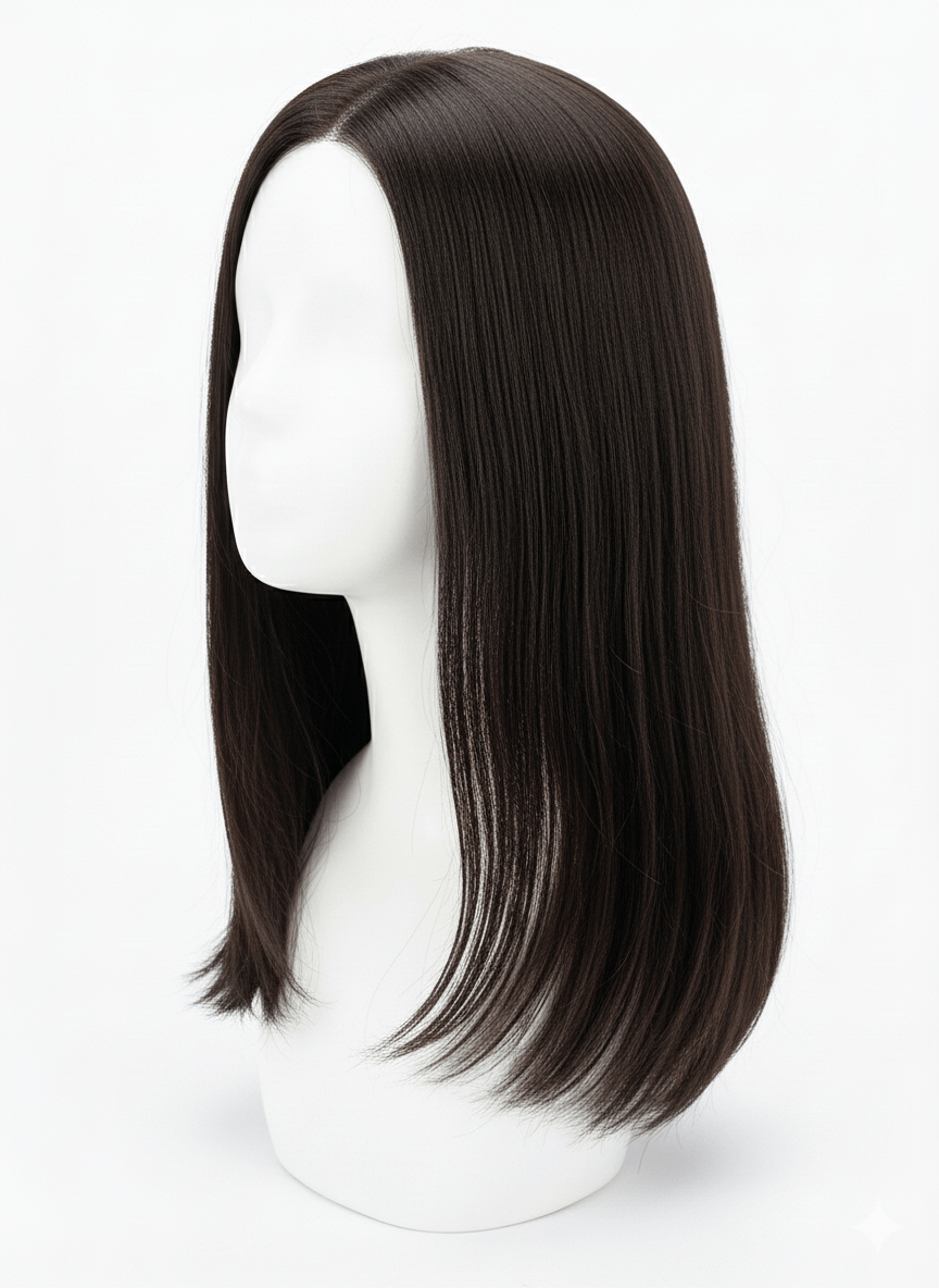 HD Lace Front Wig — 100% Remy Human Hair, Invisible Hairline
