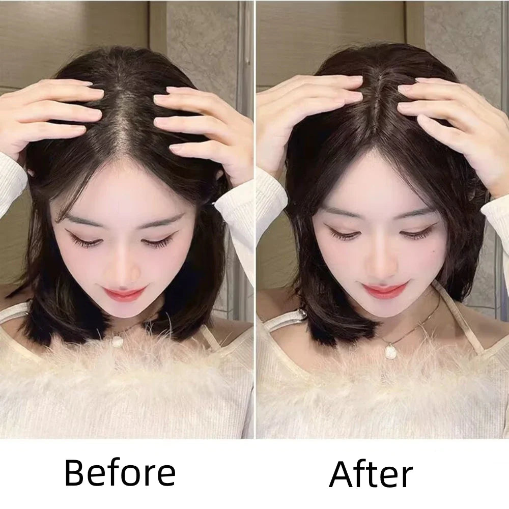 Natural Human Hair Clip In Bangs Extensions