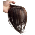 Natural Human Hair Clip In Bangs Extensions