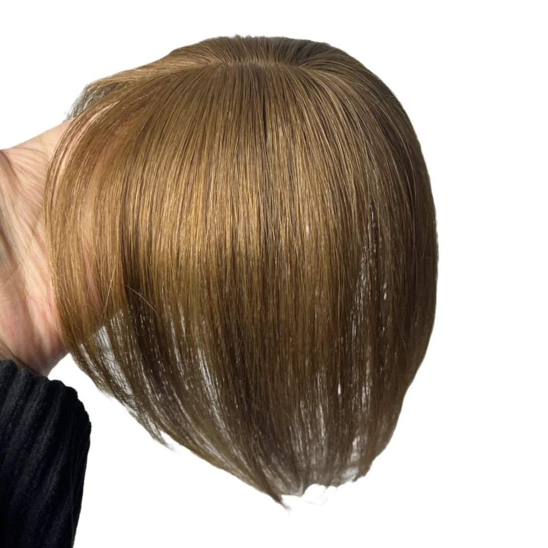 Natural Human Hair Clip In Bangs Extensions