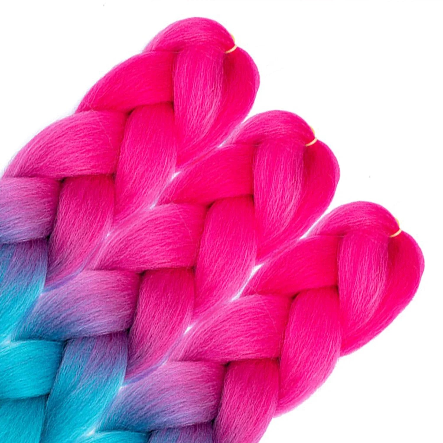 Ombre Jumbo Braiding Hair Extension 24 Inch