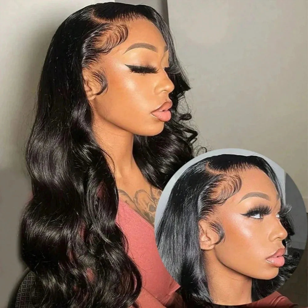 250% Density Body Wave Human Hair Wig – Pre-Cut HD Lace Frontal | Glueless