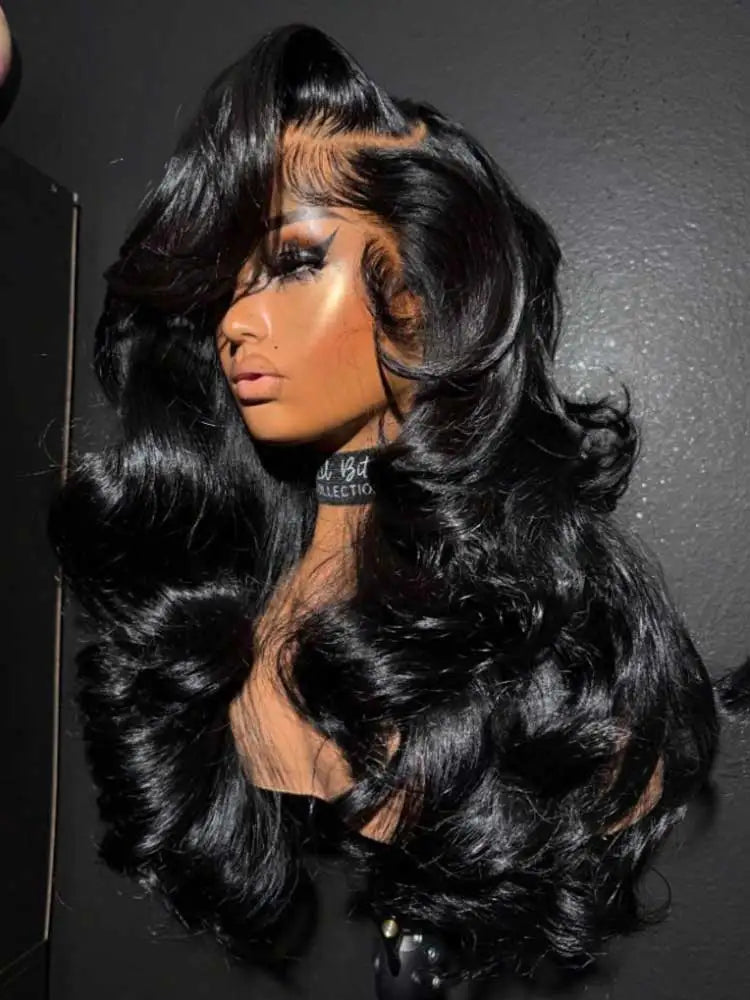 Body Wave Brazilian Remy Human Hair Wig – Lace Closure & Glueless Options