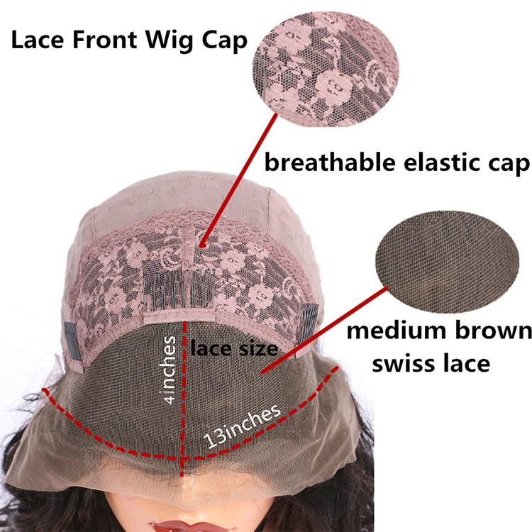 14" Straight Lace Front Wig - Style 1