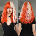 Fantasy Waves Wig — Pumpkin & Cream