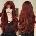 Glamorous Loose Curly Wig — Reddish Brown
