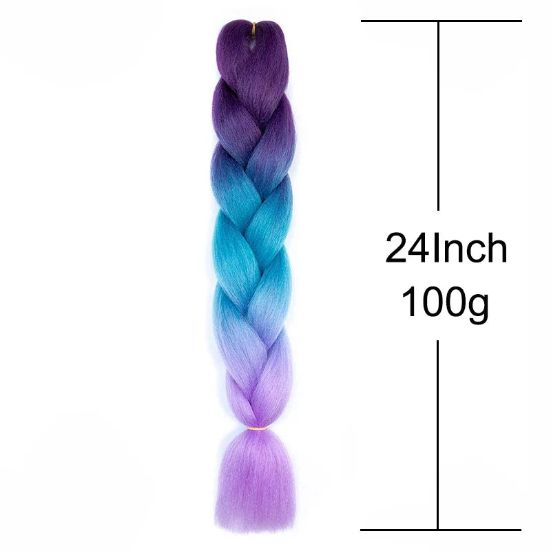 24 Inch Jumbo Braiding Hair Extension