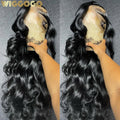 Body Wave Human Hair Wig — 26" to 40" Brazilian Remy