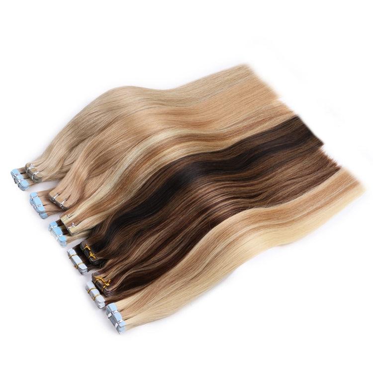 Invisible Tape-In Human Hair Extensions - 20 Inch