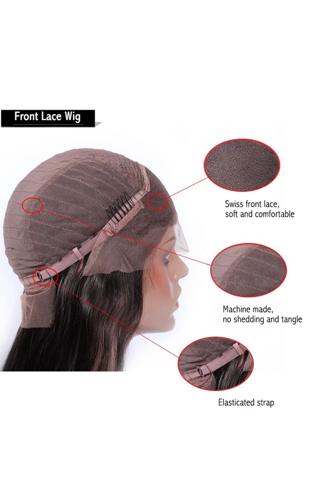 Frontal Lace Human Hair Wig Mia
