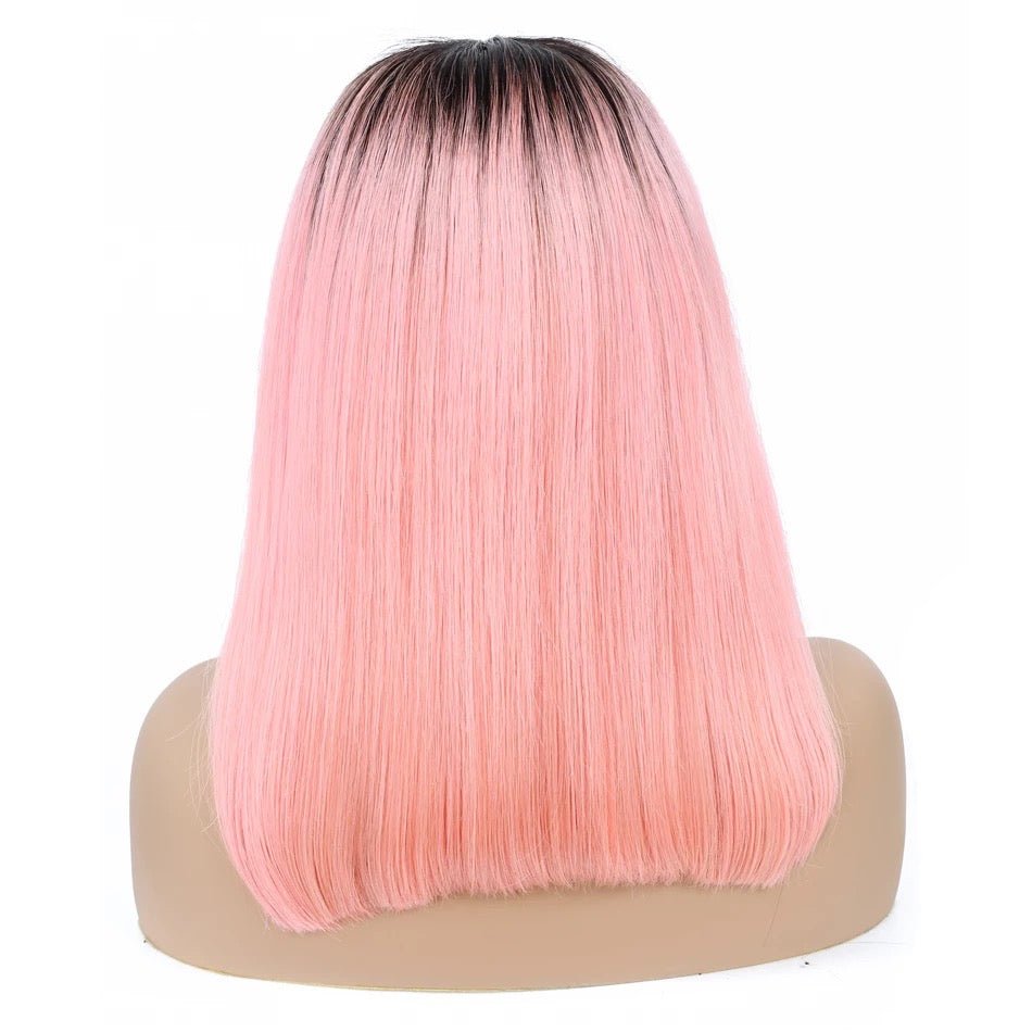 Frontal Lace Human Hair Wig,  Candy